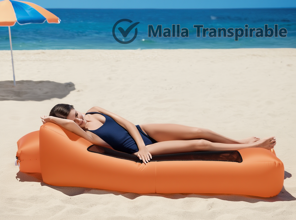 Sofá tumbona inflable premium