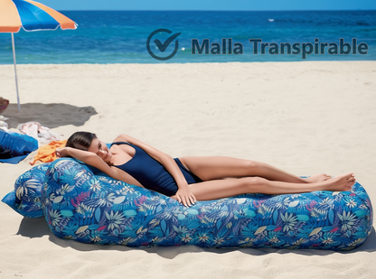Sofá tumbona inflable premium