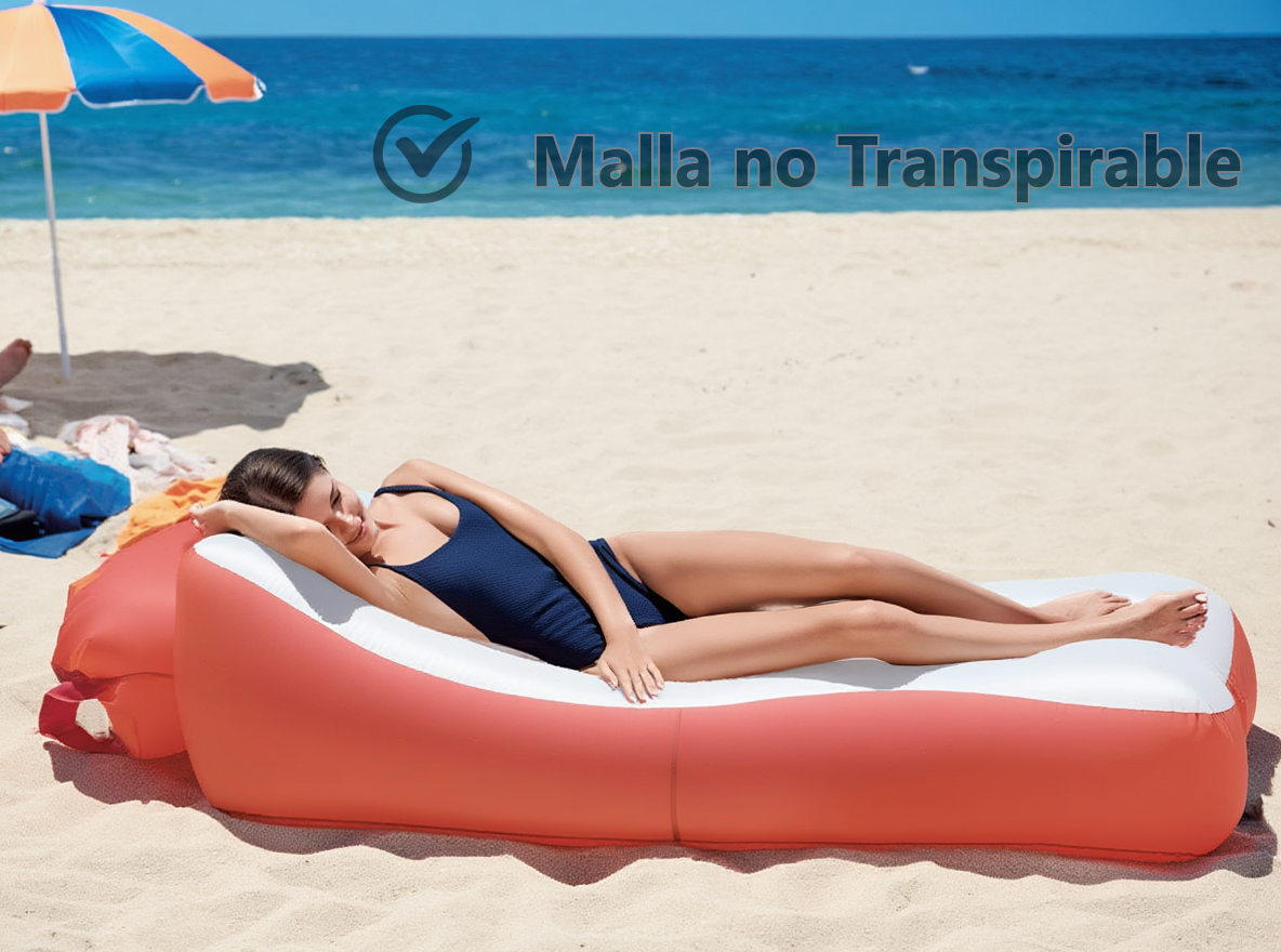 Sofá tumbona inflable premium