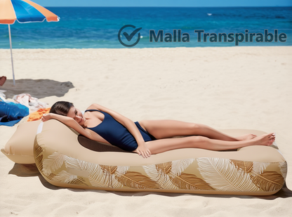 Sofá tumbona inflable premium