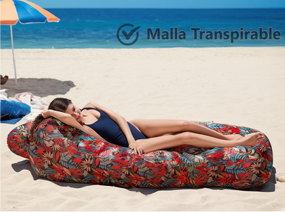 Sofá tumbona inflable premium