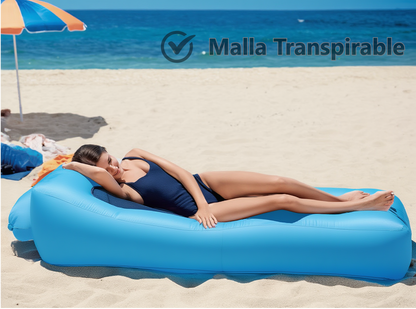 Sofá tumbona inflable premium